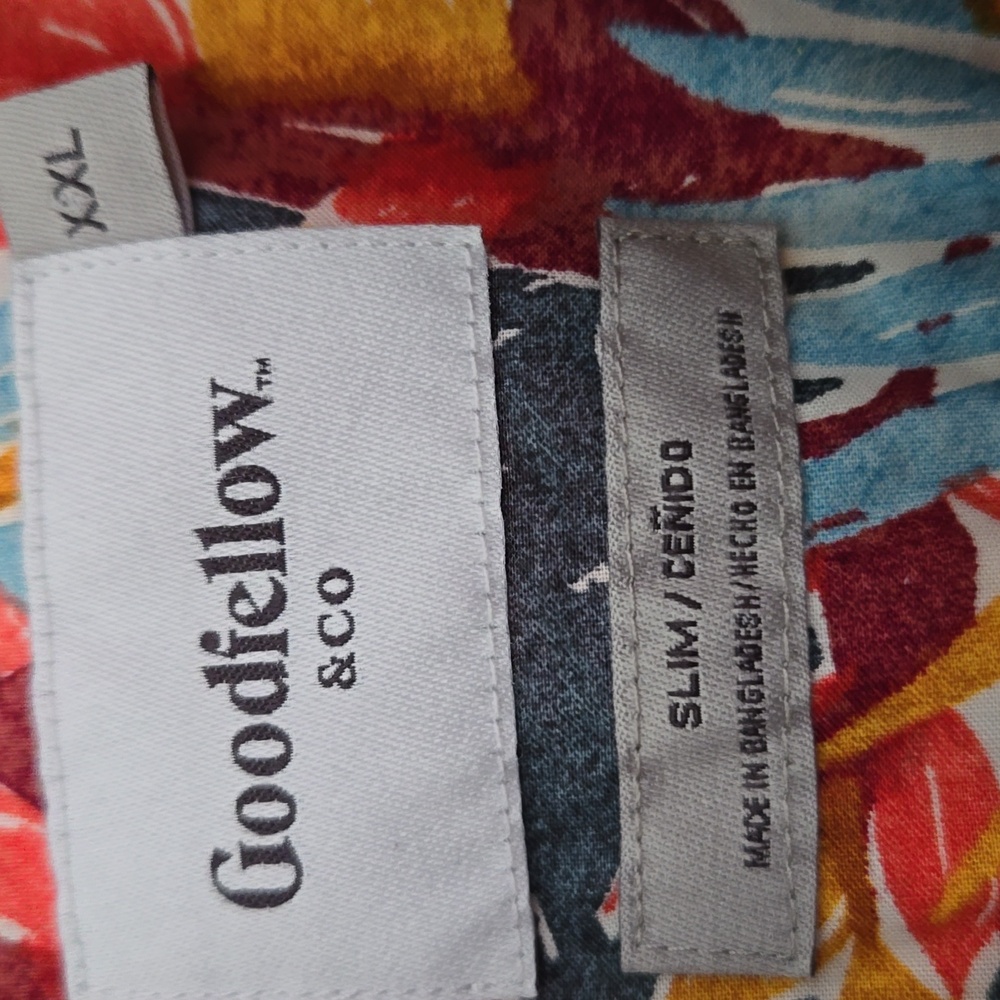 Goodfellow & Co tropical short sleeve shirt - Picture 6 of 10
